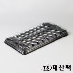 초밥용기 TY-1018 세트(18칸) 100개 : 태산팩