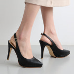 단골언니 여성 앞가보시 슬링백 힐 오페라 : 단골언니