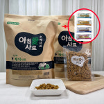 [샘플3+덴탈껌2p]+ 아침애 가수분해 저알러지 수제 사료 고단백 채식, 3kg, 1개 : 더나은펫