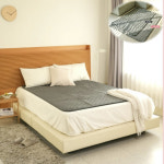 EMF 전자파 안전성 탄소섬유 원적외선 발산 극세사 탄소 전기요 더블 자동온도조절 : 정현슈퍼