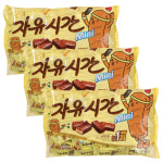 해태 자유시간 미니 480g x 3개 사무실 간식 초코 과자 탕비실 스낵 대용량 : 대박상점