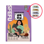 기능성덴탈껌 8p + 스페푸 생육부심 말랑 소프트 사료 황태+소간, 1kg, 1개 : 더나은펫