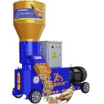 펠렛 사료 제조기 돼지 농장 먹이 모이 톱밥 모이 농가 125형 농업용 380V/5.5KW : 조군통통마켓