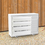 에어컨 실외기 바람막이 창문형 에어컨 에어가이드 딸깍커버 소 : 알만에이엠