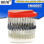 4007 1N4007 DO IN4007 1A 정류기 41 1000V 100PCS 다이오드 : 토탈이커9