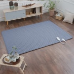 시너지스퀘어의료기 인공지능 인체감지 탄소 온열매트 전기매트 장판 싱글 워셔블 논슬립 : 위드위스토어