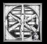 축사 환풍기 대형 사각 양계장 하우스 배기팬 양계 선풍기 두꺼운 900형 220V : 재민이네4