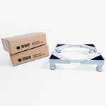 핫버튼 세탁기 받침대 냉장고 드럼 통돌이 수평 균형 높이조절 받침 발판 : 핫버튼