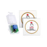 원터치 키트 호출호환 경보 비상 전화 시스템 접근 리모컨 433MHZ DC12V : 행쇼물류19