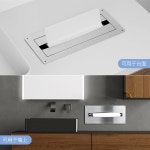 거울뒤 매립형 핸드타올케이스 페이퍼타올 거치대 휴지걸이 J3729 하단 잠금 장치 : 천위안상점