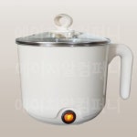 [인썸] 라면 포트 전기 냄비 IMC-600 1L 스테인레스 전기 포트 휴대용 조리기 홈쿡 자취생 선물 : 나를위한소소한힐링
