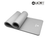 라온핏 NBR 요가매트 610 x 1800mm, 20mm, 그레이 : 킹카스포츠