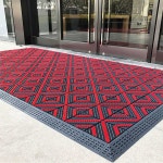 외부 발매트 매장 카페 털이 상가 가게 식당 발 발판 깔판 사무실 120x150 단일 회색 : 재민이네4