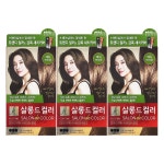 엘지 엘라스틴 염색약 살롱드컬러 애쉬브라운 X 3개 : 더조은유통8667
