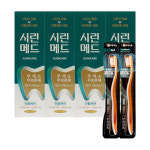 시린메드 검케어 치약 125gx4개+안티프라그 프리미엄 탄력모 칫솔x2개 : 그린팩토리