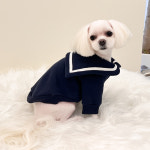 세일러 기모 강아지 점퍼 따뜻한 강아지옷 : 슈가몽