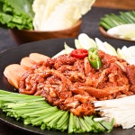 양념 오리불고기 오리주물럭 [1등급 무항생제 유황생오리] 560g, 1개 : 더아름다운 식탁