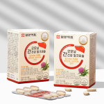 [건강관리] 굿모닝 간건강 밀크씨슬 30정 총2개월분(1+1) 피로회복 남편선물 : 미니비상점