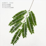 인테리어용 조화 장식 정원 풍경 녹색 식물 단풍잎 솔잎 대형 엔지니어링 꽃 잎 04 솔잎 D 그린 : 제브몰