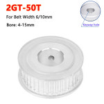 TOOLZONE 피치 톱니 15MM 10 7 2MM 50개 GT2 폭 보어 1 풀리 6 2GT 6MM 35 10MM 4 8 14 T 12 50 타이밍 동기 벨트 : 글로벌로즈베리