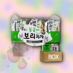 CT 1박스 엉클팝 동글이 보리과자 400gX10봉 노인간식 곡물간식 : 당근포레스트