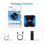 셋톱박스 VONTAR 미디어 와이파이 동글 안드로이드 1GB 셋톱 박스 올위너 플레이어 : 블루코알라