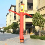대형 풍선인형 에어인형 스카이댄스 에어 산책 주유소 4m 단다리 춤추는 별 ABEF : 업플렉스