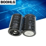 Nijikang 전해 캐패시터 470 420V 470UF 420V 30X45 GN 2 개 : 수정공구3