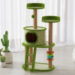 고양이빌라 호텔 하우스 캣타워 놀이터 울타리 캣폴 A타입 : 슉타임