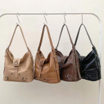 인조가죽 레더 직장인가방 여자크로스백 여성숄더백 : 시연알찬몰