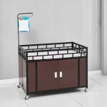 평매대 쇼핑몰 마트 판촉 간이매대 판매대 야시장 화이트프레임+레드 113x70x80cm : 브릿지스 해외스토어
