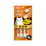 이나바 챠오스틱 츄르젤리 닭가슴살 4개입 TSC-123 고양이 스틱간식 : 무릎냥이 동동이네