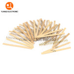 탄소 필름 저항기 키트 5% 저항 모듬 세트 43valuesX20pcs 1R - 1M Ohm 0.25W 팩 860pcs 1/4W : 수정공구3