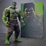 마블 어벤져스 헐크 관절 피규어 굿즈 인형 장난감 빅사이즈 42cm HULK : 도도몬