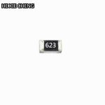 0603 SMD 저항기 62K ohm 62KR 623 5% 1/10W 100 개 : 수정공구3