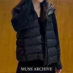 무쓰 니트패딩 : muss:3