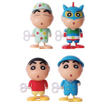 짱구 아장아장 태엽 캐릭터 피규어 4종 랜덤 : 아이토빅