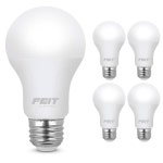 Feit Electric A19 LED 전구, 60W 동급, 비조광성, 800루멘, E26 스탠다드 베이스, 2700k 소프트 화이트, 80 CRI, 10년 수명, 에너지... 