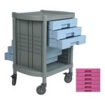 병원 운반 카트 서빙 이동 운반카 KMDSB-106(B) : 건행마켓