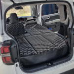 카빛나 레이 1인용 평탄화 차박매트 순정 더뉴 EV 3단 접이식 조립식지지대 올블랙 : 카빛나