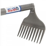 헥터 특수 호미 SW-HM 농기구 톱니 제초작업 잡초 텃밭 철물 대장간 : 유성공구마트