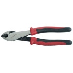 Klein Tools J2288 펜치 미국산 이중 소재 Journeyman 핸들 짧은 턱 및 베벨 커팅 엣지가 있는 대각선 커팅 플라이어 20.3cm(8인치)... 