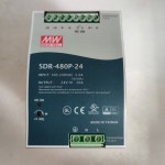 MEAN WELL SDR-480 시리즈 단일 출력 산업용 DIN 레일 전원 공급 장치 PFC 기능 SDR-480-24 SDR-480-48 480W : 수정공구