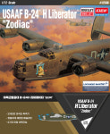 아카데미과학 밀리터리 항공 전투기 1/72 미육군항공대 USAAF B-24 H Liberator Zodiac 리버레이터 조디악 [12584] : 제이케이 인터내셔널