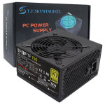 T.F.SKYWINDINTL 골드 750W 최대 1000W 컴퓨터 TF750 PC 전원 공급 장치 액티브 PFC ATX : 수정공구