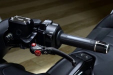 [RIDEA순정] 킴코 AK550 전용 조절식레버 LV4 SUPREME : 앰비션모터스