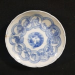 (眞品)중국 청대 청화백자 접시 : TO앤틱크