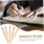 LALAFINA 5세트 딥 펜 홀더 캘리그라피 볼펜 드로잉 펜촉 블랙 잉크 페인트 페인팅 핸드 5pcs : 더엠제이쇼퍼