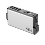 LCD 디스플레이가 있는 휴대용 야외 모바일 전원 공급 장치 공장 32000mAh 500W 태양 에너지 OPS150 220V C타입 AC 전원 어댑터 : 수정공구