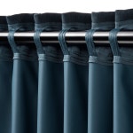 이케아 BLÅHUVA 블로후바  암막커튼 한쌍, 다크블루, 145x250 cm 405.191.04 : 이케아기흥점3